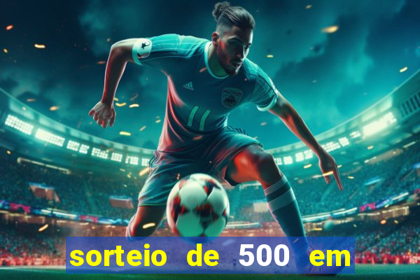 sorteio de 500 em cash toda segunda feira novibet